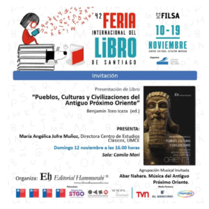 Presentación del libro”Pueblos, Culturas y Civilizaciones del Antiguo Próximo Oriente”